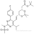 tert-Butyl 6-[(1E)-2-[4-(4-fluorophenyl)-6-(1-methylethyl)-2-[methyl(methylsulfonyl)amino]-5-pyrimidinyl]ethenyl]-2,2-dimethyl-1,3-dioxane-4-acetate CAS 289042-12-2